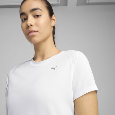 T-paita Puma Run Graphic Mesh Tee Valkoinen | 526659_02, 4