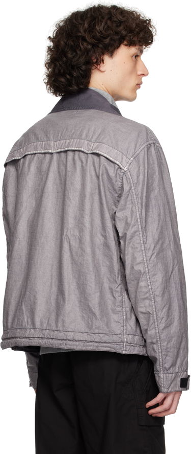 Tuulitakki Stone Island Stone Island Raw Linen Plated Jacket Harmaa | K1S15 4100039 S0030, 2