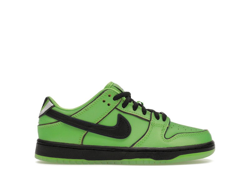Tennarit ja kengät Nike SB SB Dunk Low The Powerpuff Girls Buttercup (PS) Vihreä | FZ8832-300