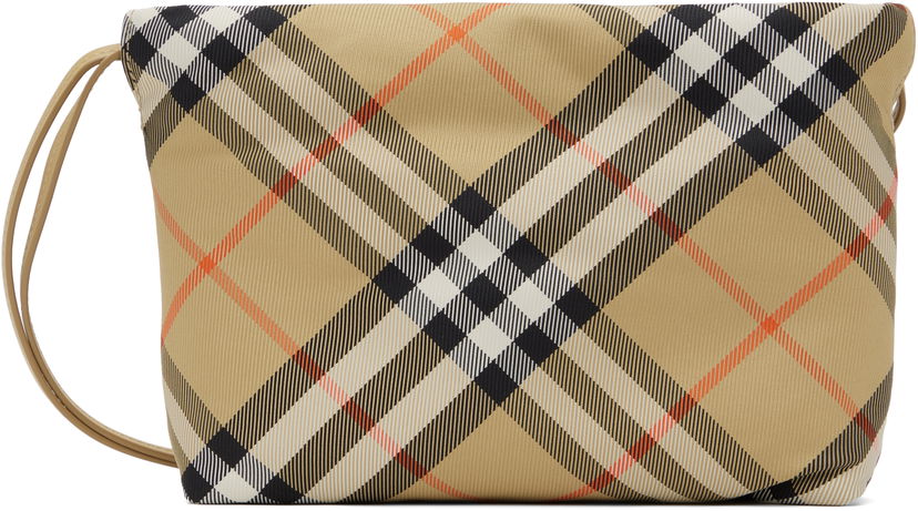 Kangaskassi Burberry Burberry Kids Check Pouch Beige | 8096210