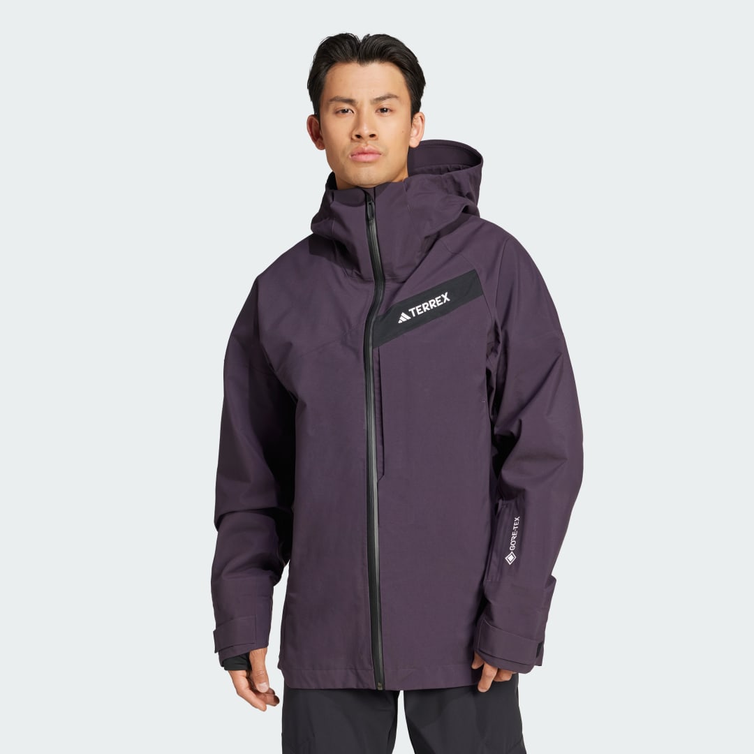 Tuulitakki adidas Performance Terrex Techrock 3L GORE-TEX C-Knit Violetti | IT3208, 1