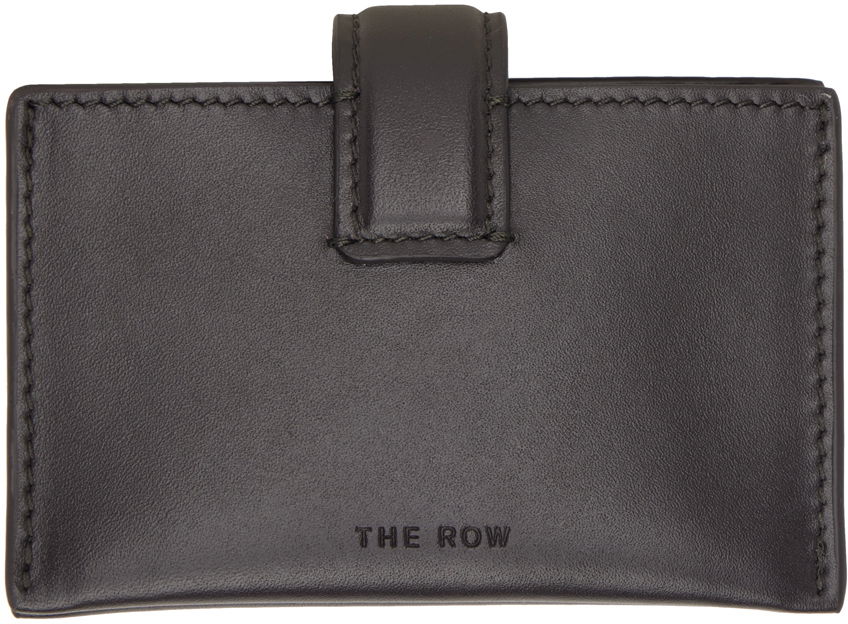 Lompakko The Row Leather Multi Card Holder Musta | W1335-L60, 0