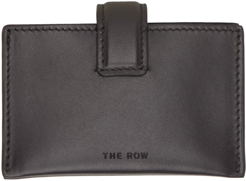 Lompakko The Row Leather Multi Card Holder Musta | W1335-L60