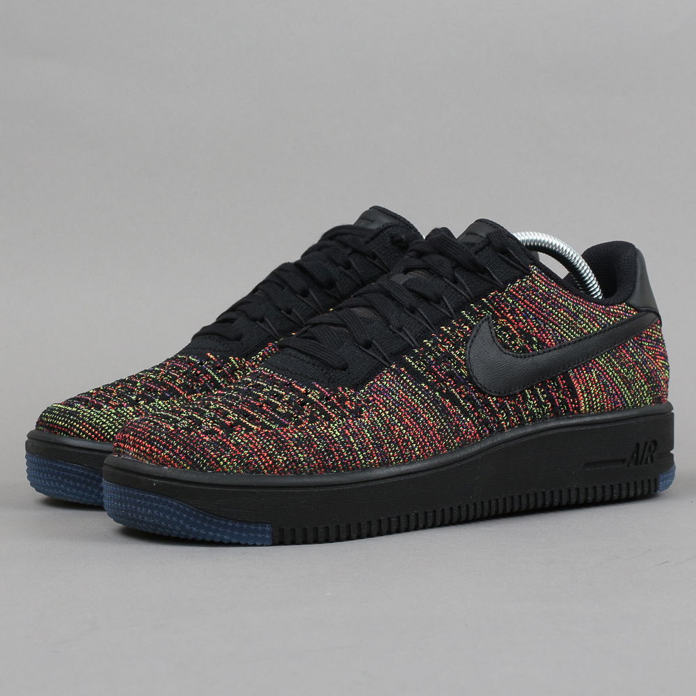 Tennarit ja kengät Nike Air Force 1 Ultra Flyknit Low ''Multi-Color'' Musta | 817419-001, 1