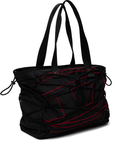 Kangaskassi Diesel Tech-D M X Tote Bag with Red Cord and Embroidered Detail Musta | X10410-P3914-T8013, 1