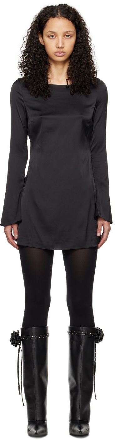 Mekko GUIZIO Guizio Lleo Mini Dress Musta | R24411W022