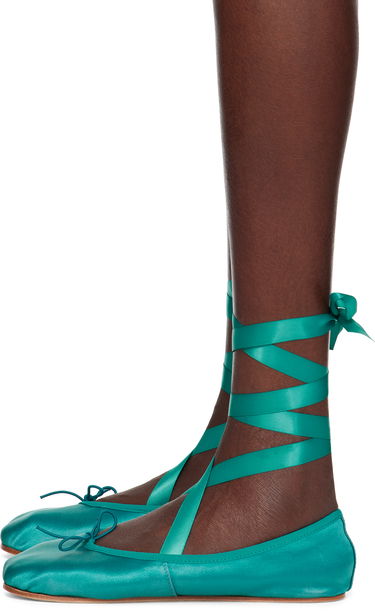 Vaatteet Repetto Repetto Sophia Ballerina Flats Vihreä | V4109SAT, 2