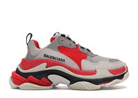 Triple S Red Grey W