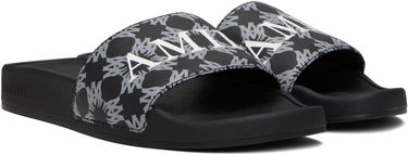 Tennarit ja kengät AMIRI MA Quad Canvas Slides Musta | AMFOSL1006, 3