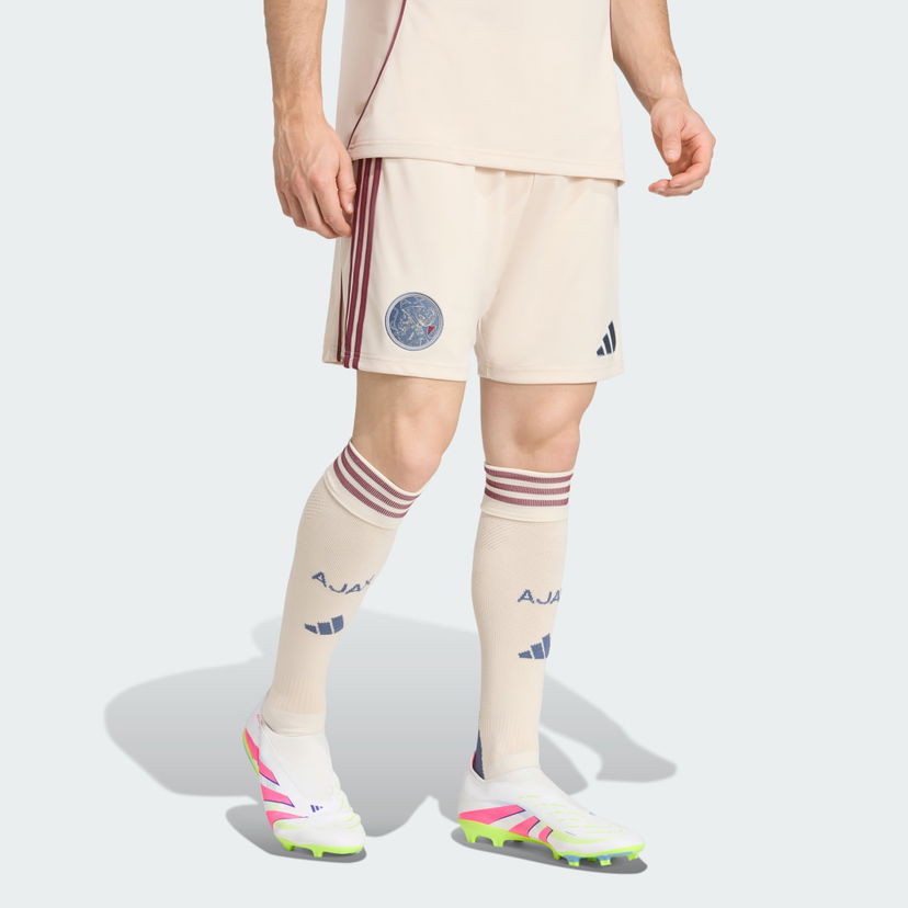 Shortsit adidas Performance 25/26 Ajax Amsterdam Third Shorts Valkoinen | JP1445