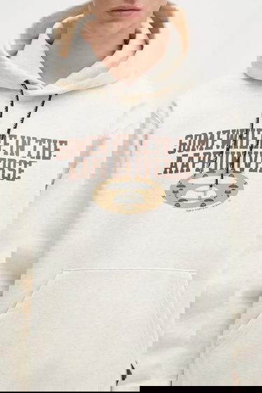 Huppari AAPE by A Bathing Ape AAPE Basic Hoodie with Print Valkoinen | AAPSWMB342XAN, 4