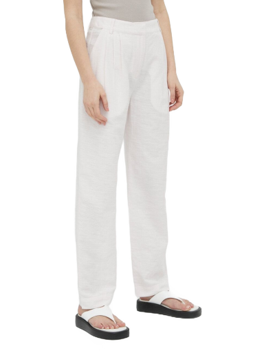 Housut Samsoe Samsoe Meme Trousers Valkoinen | F23100168