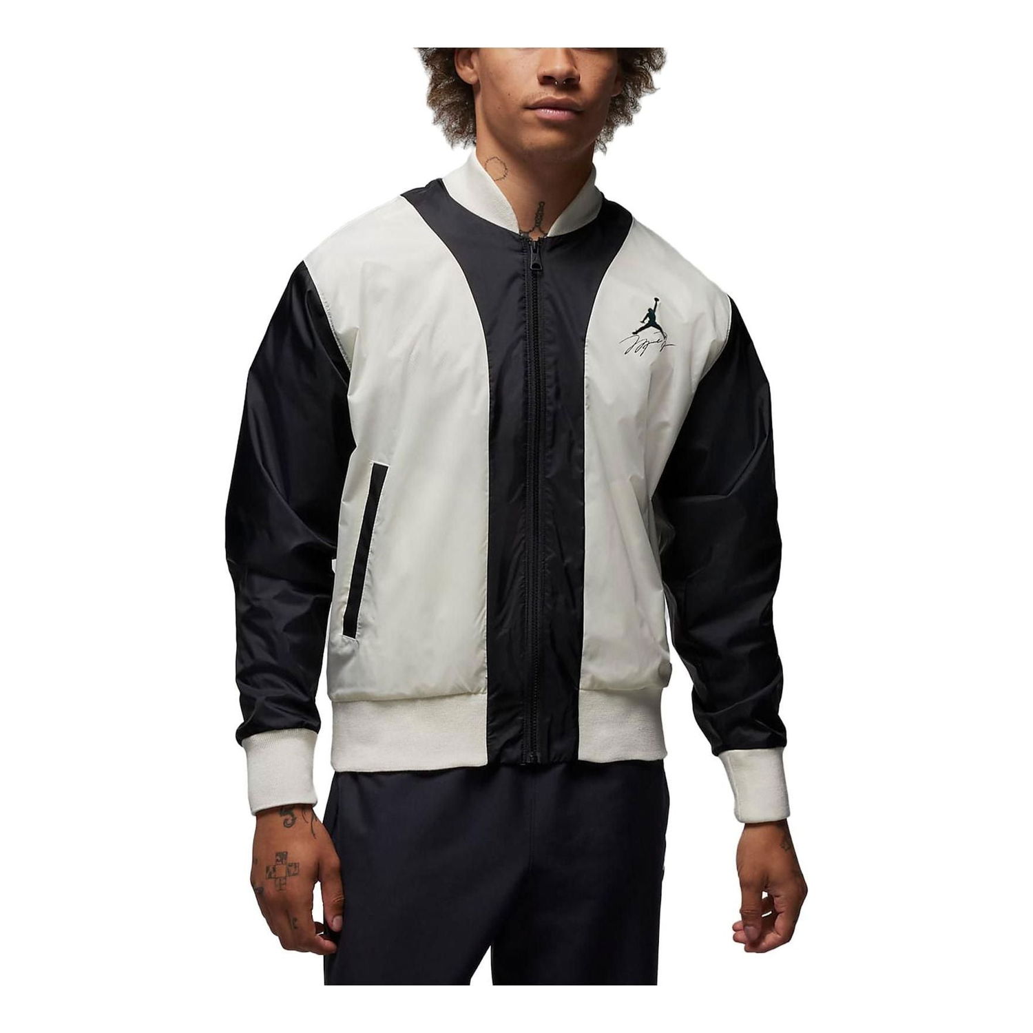 Bomber-takki Jordan Flight HBR MVP Men's Bomber Jacket Musta | FB7033-133, 0