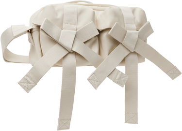 Vyötärölaukku Simone Rocha Simone Rocha Classic Bow Crossbody Bag Beige | BAG149 0761, 1