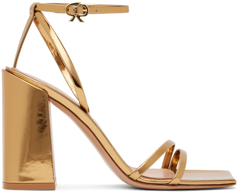 Asusteet Gianvito Rossi Gianvito Rossi Heeled Sandals Metallinen | G32336.95RIC.MET