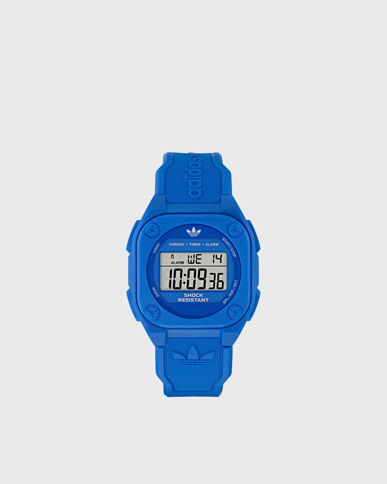 Katsella adidas Originals Shock Resistant Digital Watch with Chronograph, Timer, Alarm, Resin Case and Strap Sininen | AOST25030, 1