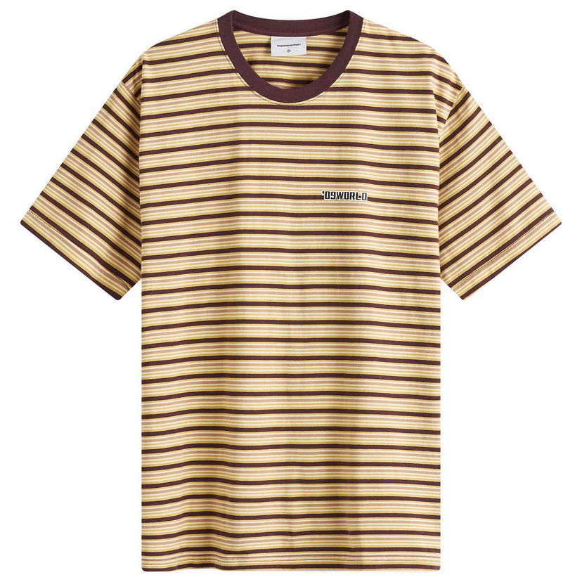 T-paita thisisneverthat Stripe T-Shirt Ruskea | TN243TTSST04-BRN