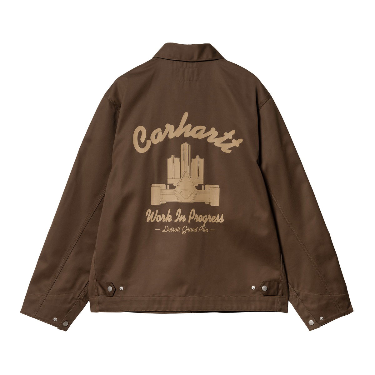 Takki Carhartt WIP Carhartt WIP Racer Module Jacket Ruskea | I034517_4, 1