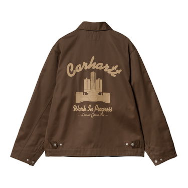 Takki Carhartt WIP Carhartt WIP Racer Module Jacket Ruskea | I034517_4, 1