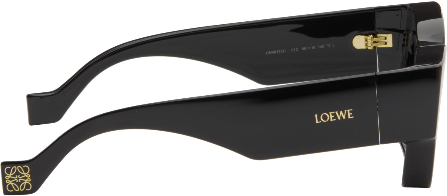 Aurinkolasit Loewe Paula's Ibiza Goggle Rectangle Sunglasses Musta | LW40172UM5601C 840126861488, 1