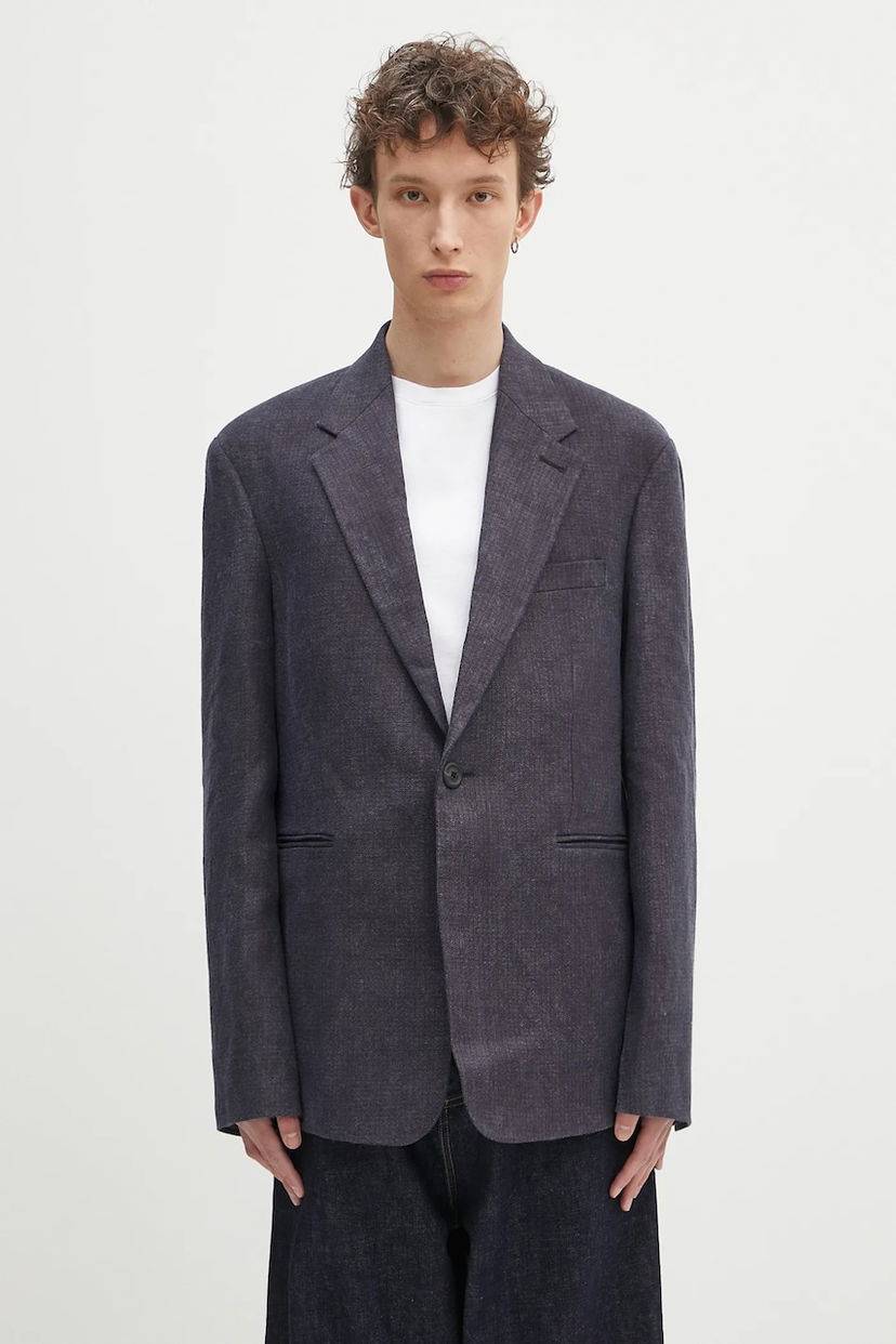 Takki OUR LEGACY Our Legacy Unconstructed Shinjuku Blazer Tummansininen | M2250UD
