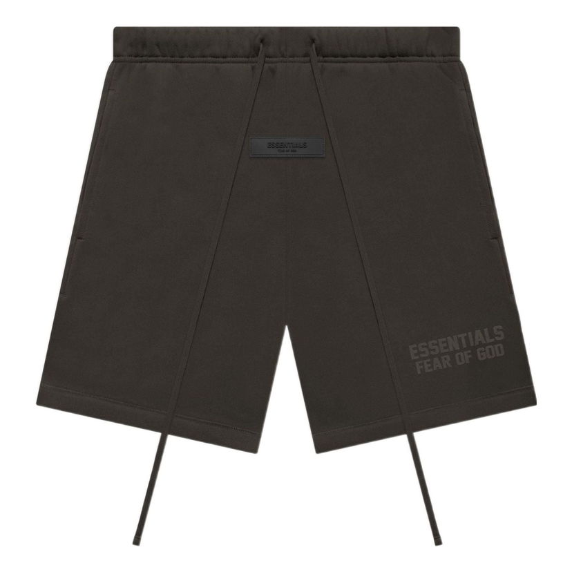 Shortsit Fear of God Essentials Sweatshorts Musta | FOG-FW22-651