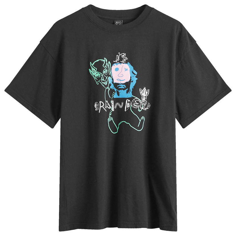 T-paita Brain Dead Masks Graphic T-Shirt Musta | W24T00004082-BLK