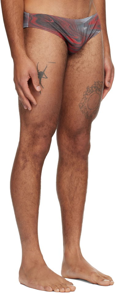 Uimapuvut Jean Paul Gaultier 'The Blurry Roses' Print Swim Briefs Monivärinen | 25/04-M-SW080-J023P-010230, 1