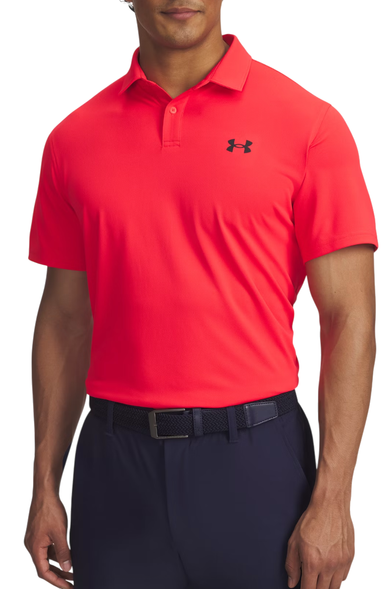 Poolopaita Under Armour UA T2G Pique Polo Shirt Punainen | 1390123-713