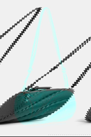 Käsilaukku Fiorucci Fiorucci Mella Leather Shoulder Bag Vihreä | U02SPABA001LE04GN02, 1