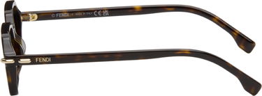 Aurinkolasit FENDI Rectangular Frame Selliera Sunglasses Ruskea | FE40174IM5152C 840126860320, 2
