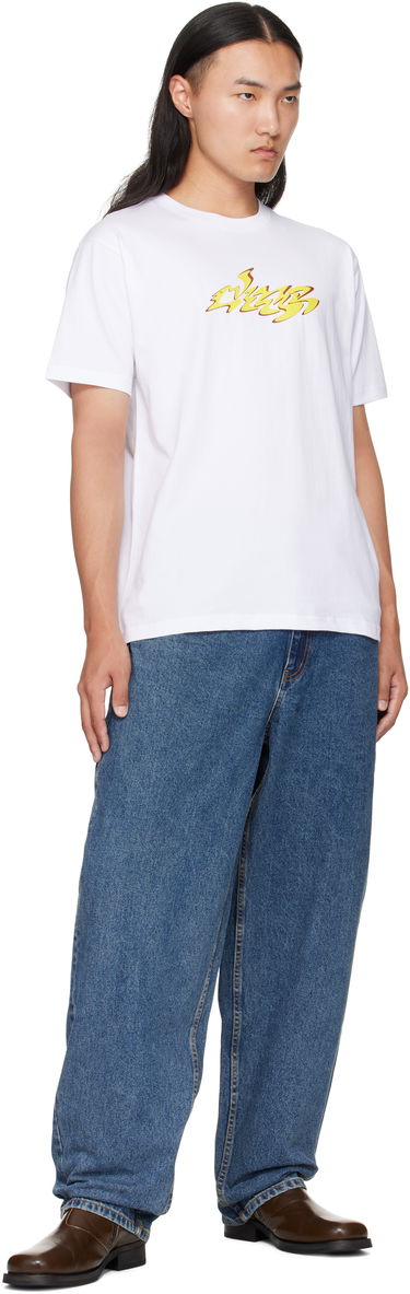T-paita Dime Dime Disco T-Shirt Valkoinen | DIMEFA2559WHT, 3