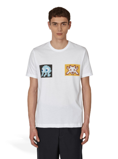 T-paita Comme des Garçons Invader A-3 T-Shirt Valkoinen | FJ-T001-W22 2