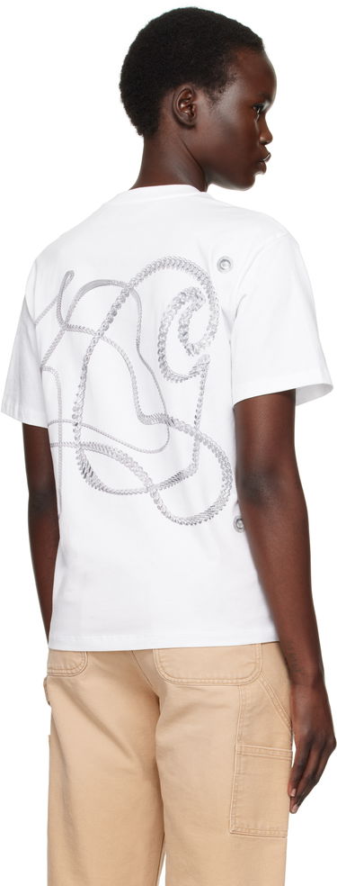 T-paita Carhartt WIP Carhartt WIP Chain Link T-Shirt Valkoinen | I034408 0YFXX, 2