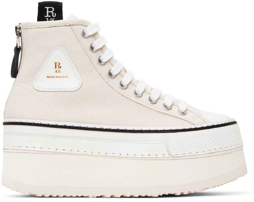 Vaatteet R13 R13 Courtney Platform Valkoinen | R13S0071-003
