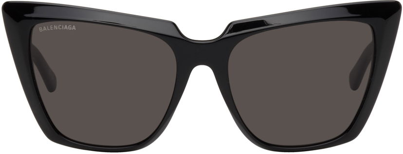 Aurinkolasit Balenciaga Black Cat-Eye Musta | BB0046S-001