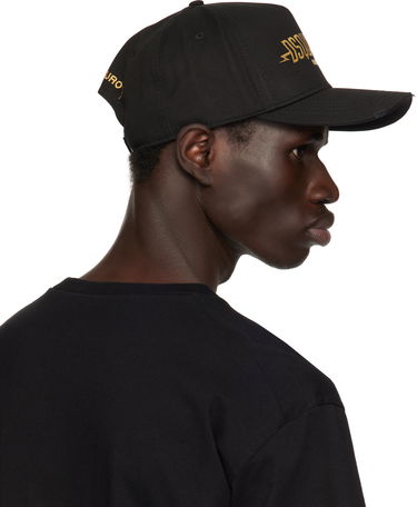 Korkki DSQUARED2 Dsquared2 'Macho' Baseball Cap Musta | BCM0906 05C00001 2124, 2