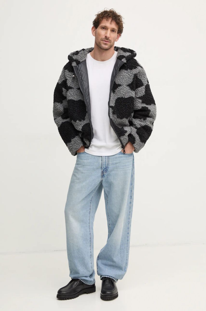 Huppari Fiorucci Fiorucci Cloud Print Fleece Jacket Monivärinen | U01FMOJA092FL01BK01, 1