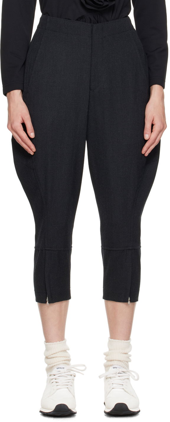 Housut Comme des Garçons Comme des Garçons Comme des Garçons Paneled Trousers Harmaa | RL-P009-051