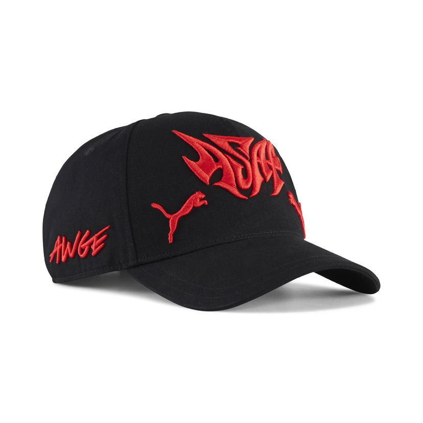 Korkki Puma A$AP ROCKY Seatbelt Baseball Cap OSFA Musta | 055010_01
