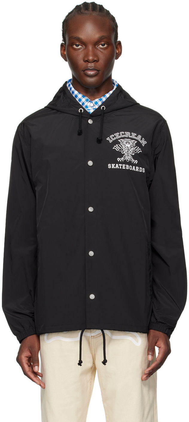 Tuulitakki BBC IceCream Hooded Jacket Musta | IC24204