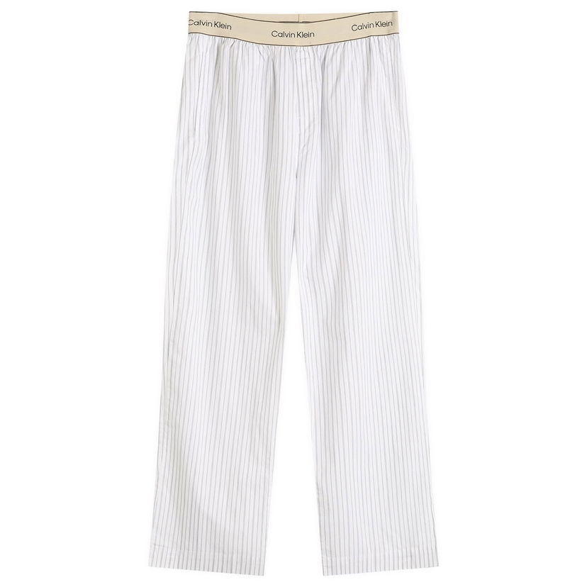 Pyjama CALVIN KLEIN Calvin Klein Sleep Pants, Size Large Valkoinen | LV00NM2944ZEW