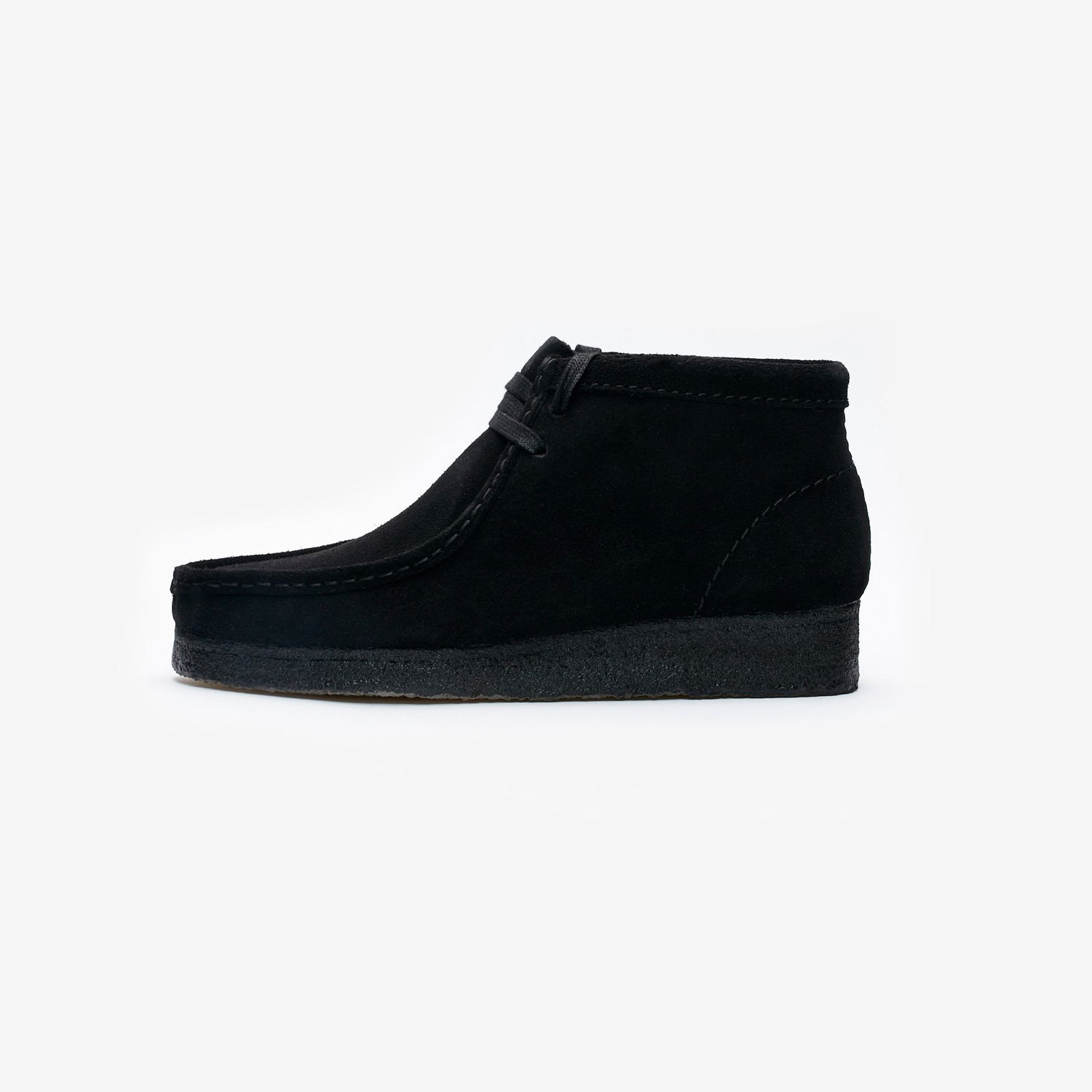 Tennarit ja kengät Clarks Wallabee Boot W Musta | 26155521, 0