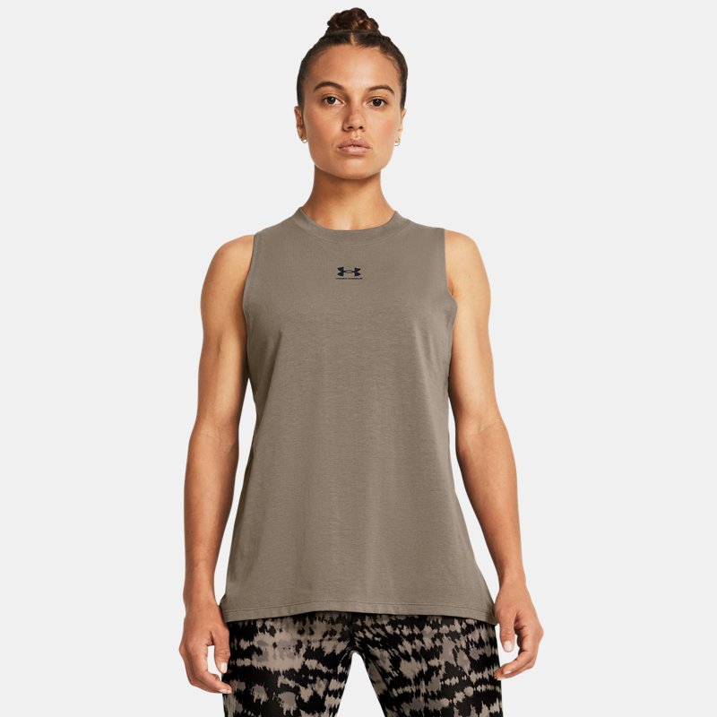 Tankkitoppi Under Armour Tank Top Ruskea | 1383659-200
