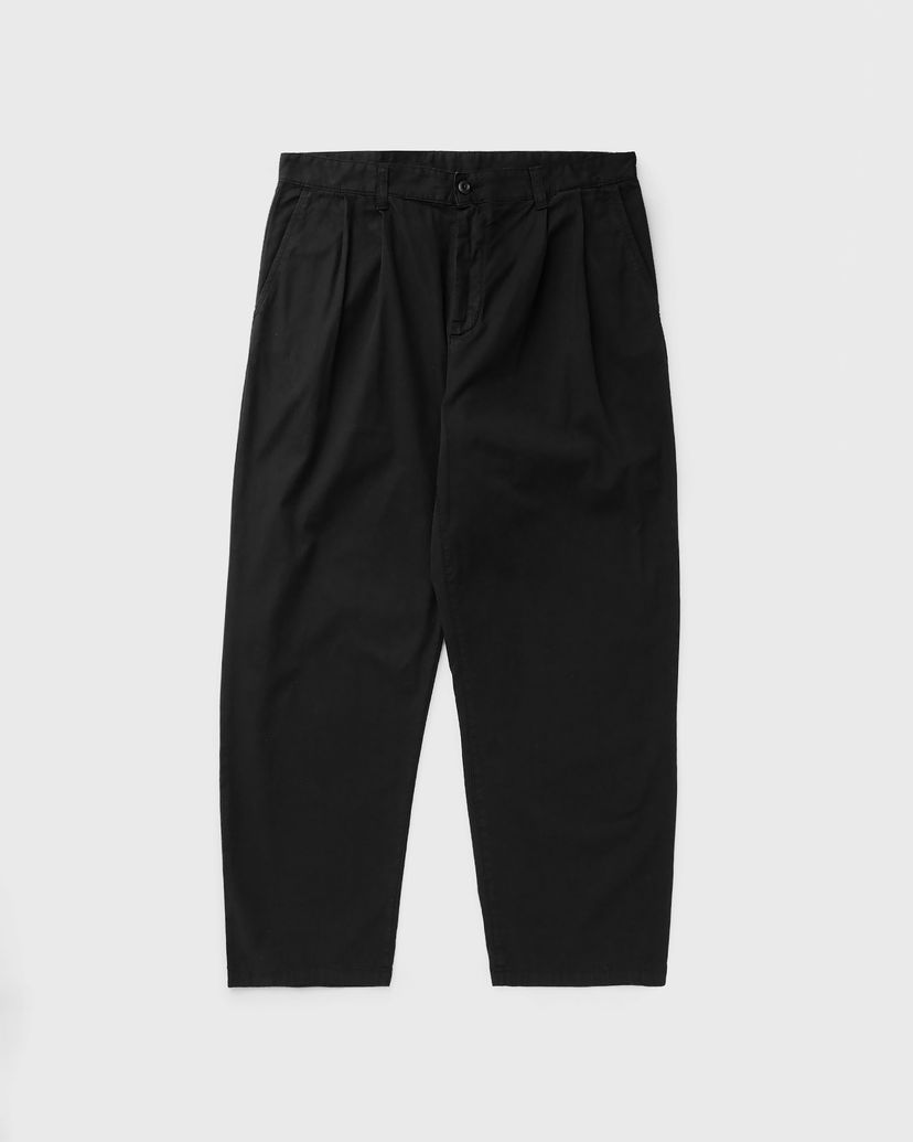 Housut Carhartt WIP Evan Pleated Cropped Pants Musta | I035563-89.GD