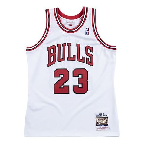 Tankkitoppi Mitchell & Ness Mitchell & Ness Chicago Bulls Jersey Valkoinen | AJY4GS18076-CBUWHIT95MJO, 0