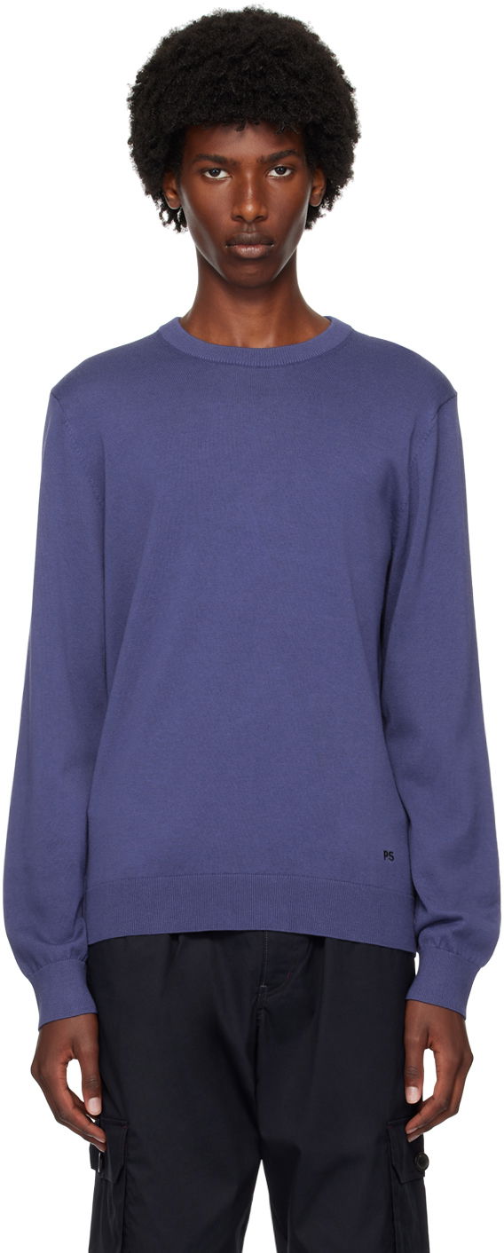 Villapaita Paul Smith PS by Paul Smith Organic Cotton Sweater Violetti | M2R-503X-N21858-46A