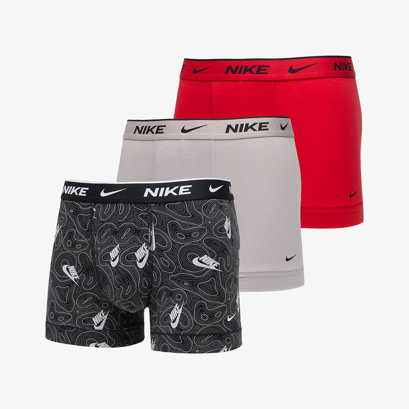Nyrkkeilijät Nike Everyday Cotton Stretch Boxer Briefs 3-Pack Monivärinen | 000PKE1008-27F