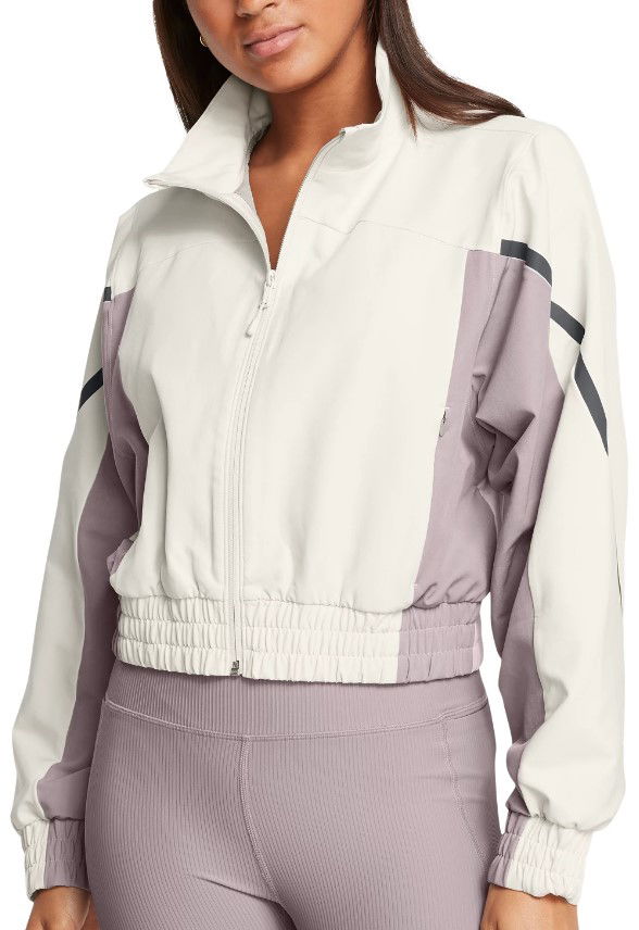 Takki Under Armour Unstoppable Crop Jacket-WHT Valkoinen | 1386479-110