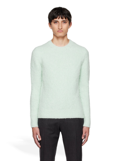 Villapaita AMI Crewneck Sweater Vihreä | HKS053.028
